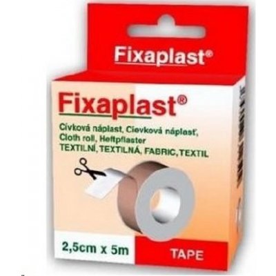 Fixaplast náplast cívka 2,5 cm x 2 m – Zboží Mobilmania