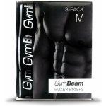 GymBeam pánské boxerky Essentials 3Pack Black – Zboží Dáma