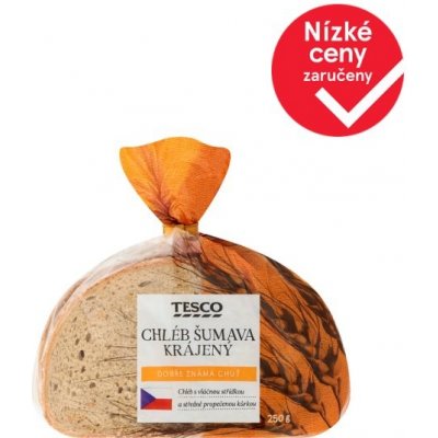 Tesco Šumava Chléb krájený 250 g – Hledejceny.cz