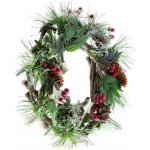 Retlux RXL 357 Vánoční věnec s chvojím a nano řetězem 20 LED – Zboží Dáma