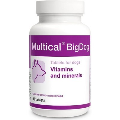 Dolfos Multical BigDog vitamíny pro velká plemena psů 90 tbl – Zboží Mobilmania