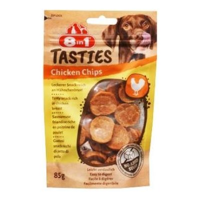 8 in 1 Pet Products GmbH Pochoutka 8in1 Tasties Chicken Chips 85 g – Zbozi.Blesk.cz