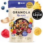 Mlsni Prémiová granola Mix ovoce bez slazení 400 g – Zboží Dáma