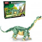 Woma Stavebnice dinosaurus Brontosaurus (46 cm dlouhý) s pohyblivými prvky, 589 ks – Zboží Živě