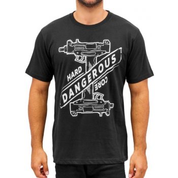 Dangerous DNGRS Hardcore Uzi T Shirt Black