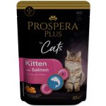 Prospera Plus Cat Kitten Salmon Carrot 85 g – Sleviste.cz