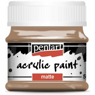 Pentart Akrylová barva mars brown 50 ml – Sleviste.cz