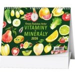 Vitaminy a minerály stolní 2026 – Zboží Mobilmania