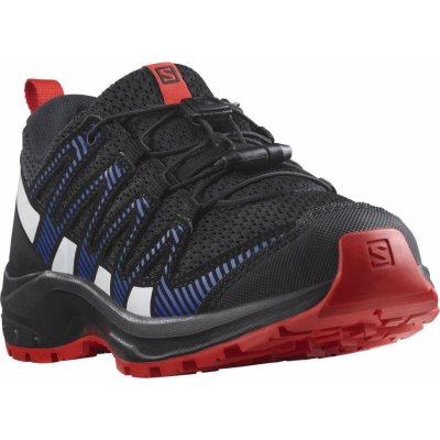 Salomon Xa Pro v8 J L47141300 black lapis blue fiery red – Zboží Mobilmania