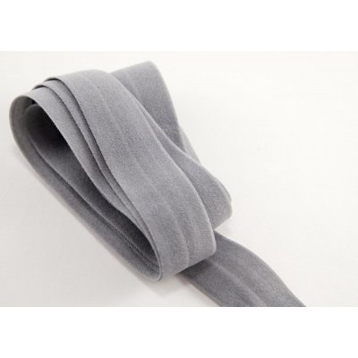 Lemovací pruženka - středně šedá matná - šířka 2 cm – Zboží Dáma