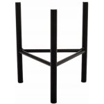 YLD Stojan na květiny kovový 17 x 25 cm černý – Hledejceny.cz