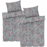 Livarno home povlečení z mikrovláknitého saténu květiny 140x200 70x90 – Zboží Dáma