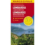 MARCO POLO Karte Lombardei Oberitalienische Seen 1:200 000. Lombardia I Laghi Del Nord Italia. Lombardy North Italian Lakes / L – Zboží Mobilmania