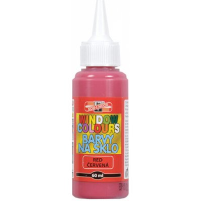 Koh-i-noor Slupovací barva na sklo 9742004 červená 60ml – Zboží Dáma