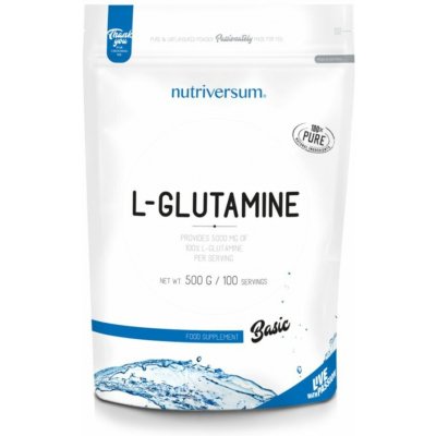 Nutriversum L-Glutamine 500 g – Zboží Dáma