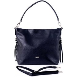 David Jones Paris Středně velká kabelka na rameno i crossbody 6727-2A černá