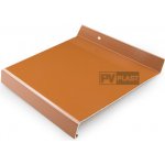 PV Plast venkovní hliníkový parapet tažený 340 mm