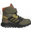 Dětské trekové boty adidas Terrex Trailmaker High Cold.Rdy J GZ1174 focus olive/pulse olive/impact orange