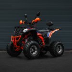 Leramotors čtyřkolka Leramotors by APOLLO ALU COMMANDER 3GR 125ccm - Oranžová – Zboží Mobilmania