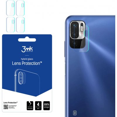 3mk Lens ochrana kamery pro Xiaomi Redmi Note 10 5G (4ks) 5903108405126 – Zboží Živě
