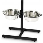 Nobby nastavitelný stojan s miskami 2 x 4100 ml – Zboží Dáma