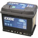 Exide Excell 12V 62Ah 540A EB621