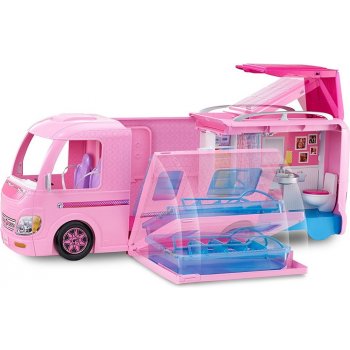 Barbie Karavan snů se skluzavkou