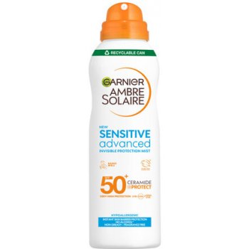 Garnier Ambre Solaire Sensitive Advanced Face Mist pleťová ochranná mlha SPF50+ 150 ml