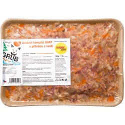 Grub Barf Drůbeží komplet BARF s přílohou a kostí 1 kg