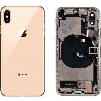 Kryt Apple iPhone XS zadní zlatý