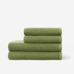 Goldea ručník osuška soft bez bordury olivový 50 x 100 cm – Zboží Dáma