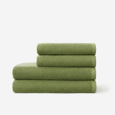 Goldea ručník osuška soft bez bordury olivový 50 x 100 cm – Zboží Dáma