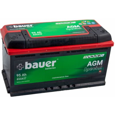 Bauer AGM 12V 95Ah 850A BA59502