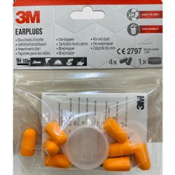 3M Chrániče sluchu zátkové s úložným boxem 8 ks