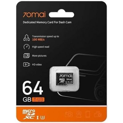 70mai MicroSDXC 64GB 70MAISD-64 – Zboží Živě