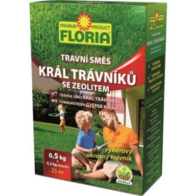 AGRO FLORIA Král trávníků travní směs 0,5 kg