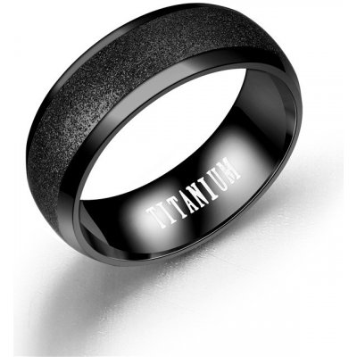 Naky titanový prsten Baron P0619 black