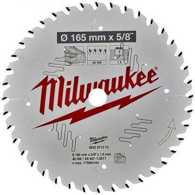 Řezný kotouč na kov Milwaukee 48404220 165 x 15,87 mm