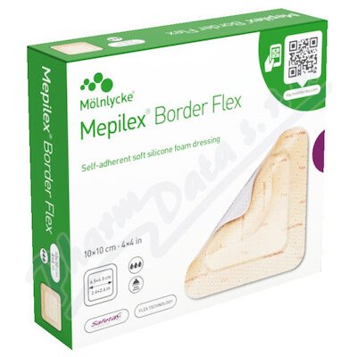 Mepilex Border Flex pěn.samolep.krytí 10 x 10 cm 10 ks – Hledejceny.cz