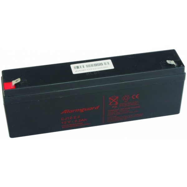 Olověná baterie Alarmguard 12V 2,2Ah 34A