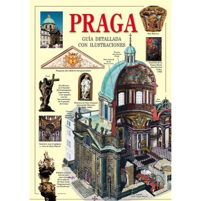 Praha podrobný španělský průvodce