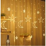 BERGE LED světelný závěs MĚSÍC 3,5 m – Hledejceny.cz