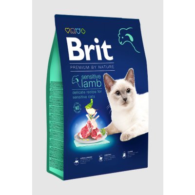 Brit Premium by Nature Cat Sensitive Lamb 16 kg – Zboží Mobilmania