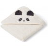 Osuška pro miminko Liewood Kojenecká osuška s kapucí Panda Creme de la Creme