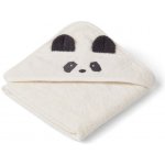 Liewood Kojenecká osuška s kapucí Panda Creme de la Creme – Zboží Dáma