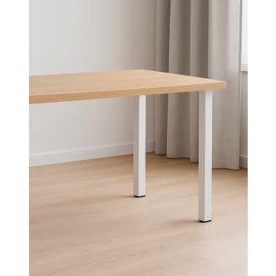 In-Design Nyko 60x60 bílá matná s rektifikací Výška nohy 1100 mm – Zboží Dáma