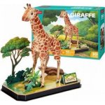 CubicFun 3D puzzle Zvířecí kamarádi Žirafa 43 ks – Zboží Mobilmania