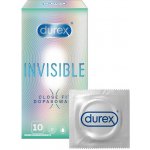 Durex Invisible Close Fit 10 ks – Zboží Mobilmania