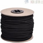 Klobouková pruženka kulatá černá, 2 mm – Zboží Dáma