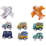 Wiky Vehicles Dopravní prostředky set 8 ks 7 cm – Zboží Dáma
